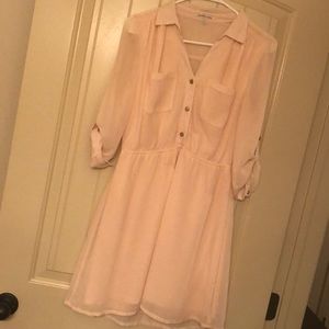 Light pink dress- only worn twice